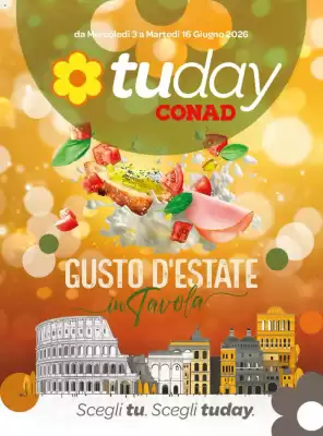 Volantino Conad Tuday (valido fino al 16-06)