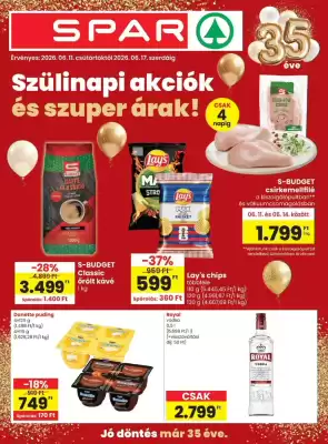 Spar akciós újság (érvényes eddig: 17-06)