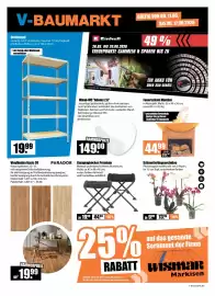 V Baumarkt Prospekt woche 24 Seite 1