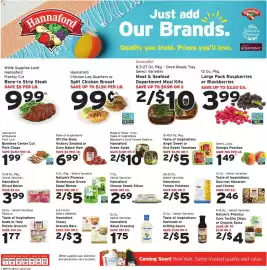 Hannaford flyer week 24 Page 1