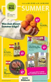 Denn's Biomarkt Flugblatt Seite 1
