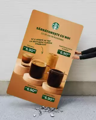 Starbucks (valid până la 11-06)