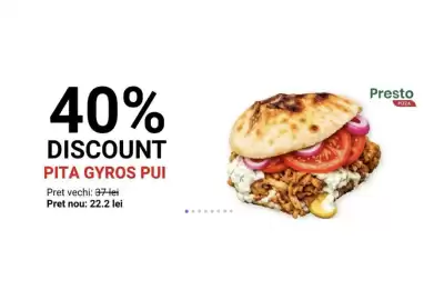 Catalog Presto Pizza săptămâna 23 Pagină 1