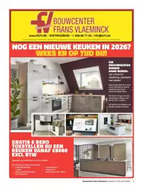 Bouwcenter Frans Vlaeminck folder Pagina 1