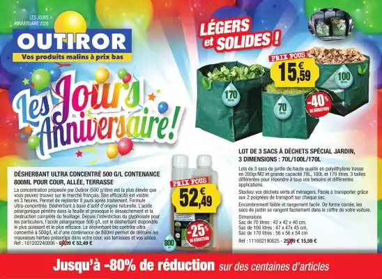 Outiror (valable jusqu'au 24-06)