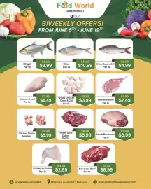Food World Supermarket flyer Page 1