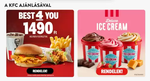 KFC akciós újság Oldal 1
