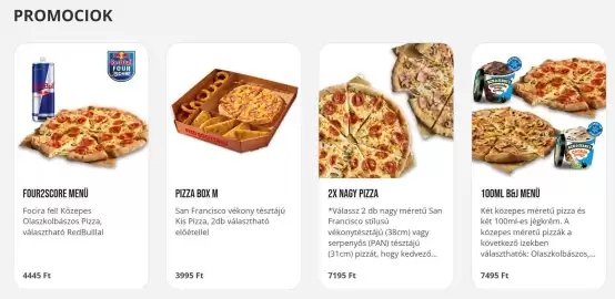 Pizza Hut akciós újság Oldal 1