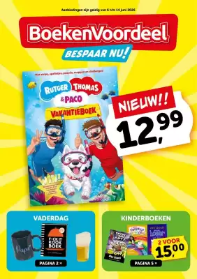 Boekenvoordeel (geldig t/m 14-06)