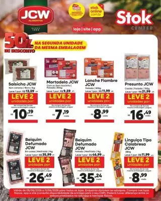 Stok Center (válido até 11-06)