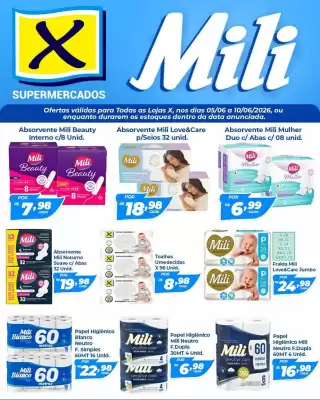 Folheto X Supermercados (válido até 10-06)