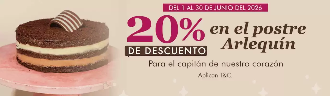 Repostería Deli (válido hasta 30-06)