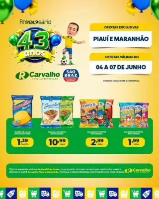 Carvalho (válido até 7-06)