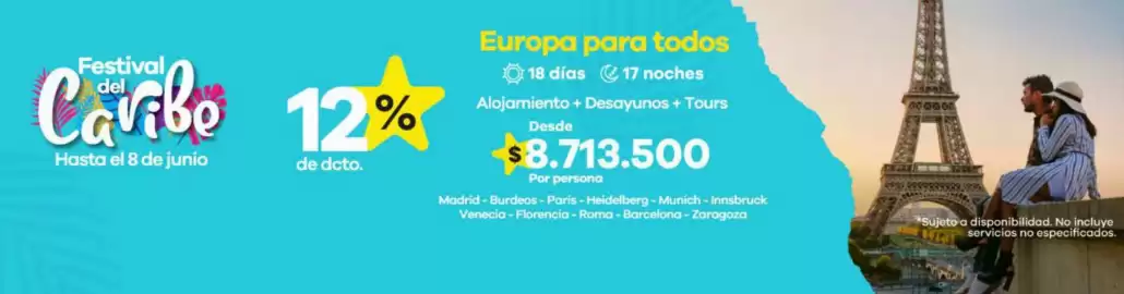 Catálogo Viajes Éxito Página 2