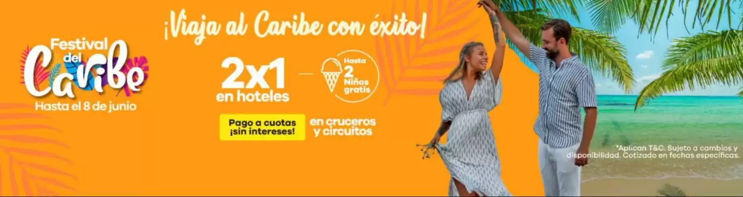 Viajes Éxito (válido hasta 8-06)