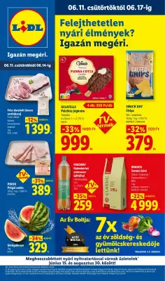 Lidl akciós újság