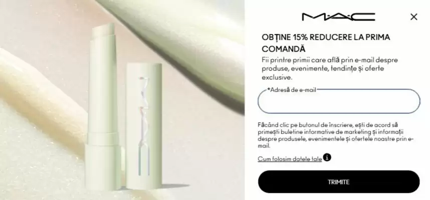 MAC Cosmetics (valid până la 18-06)