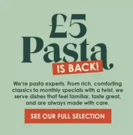 Bella Italia leaflet Page 5