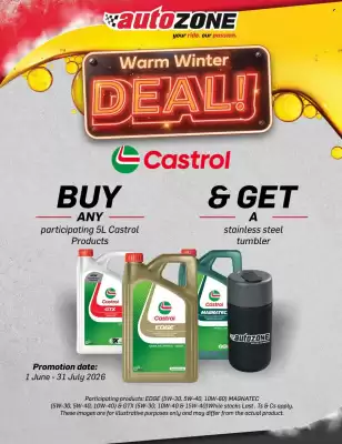 AutoZone (valid until 31-07)
