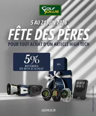 Golf Plus (valable jusqu'au 21-06)