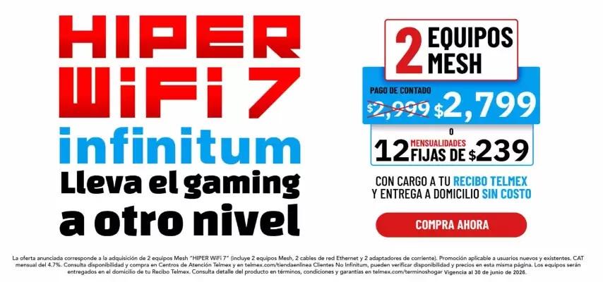 Telmex (válido hasta 30-06)