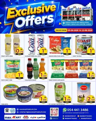 Max Mart (valid until 12-06)