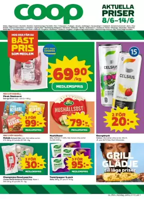 Coop reklamblad (giltig till och med 14-06)