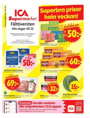 ICA Supermarket reklamblad