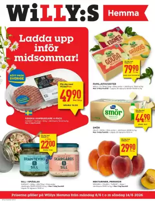 Willys Hemma reklamblad (giltig till och med 14-06)