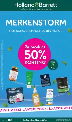 Holland & Barrett folder (geldig t/m 14-06)