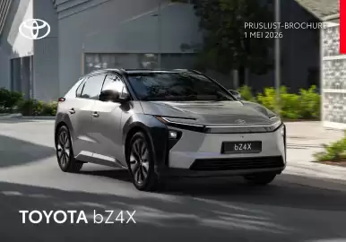Toyota folder Pagina 1