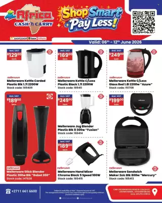 Africa Cash and Carry (valid until 12-06)