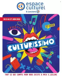 Catalogue E.Leclerc Espace Culturel page 1
