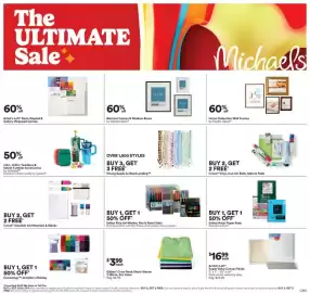 Michaels weekly ad week 23 Page 1