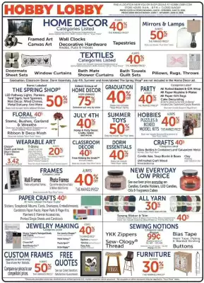 Hobby Lobby (valid until 14-06)