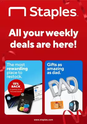Staples (valid until 15-06)