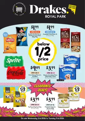 Drakes (valid until 9-06)