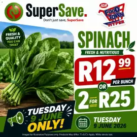 Super Save catalogue Page 1
