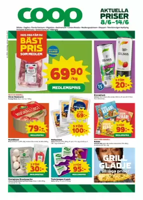 Coop Daglivs reklamblad (giltig till och med 15-06)