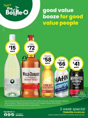 The Bottle O (valid until 21-06)