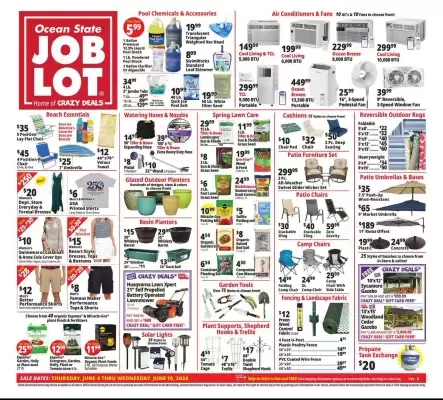 Ocean State Job Lot flyer