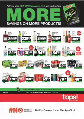 Spar Tops (valid until 7-07)