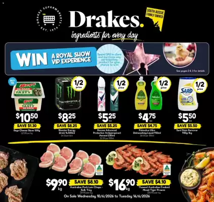Drakes (valid until 16-06)