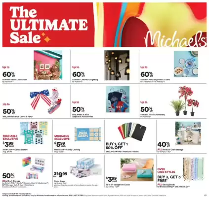 Michaels flyer (valid until 14-06)