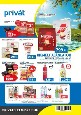 PRIVÁT (érvényes eddig: 17-06)