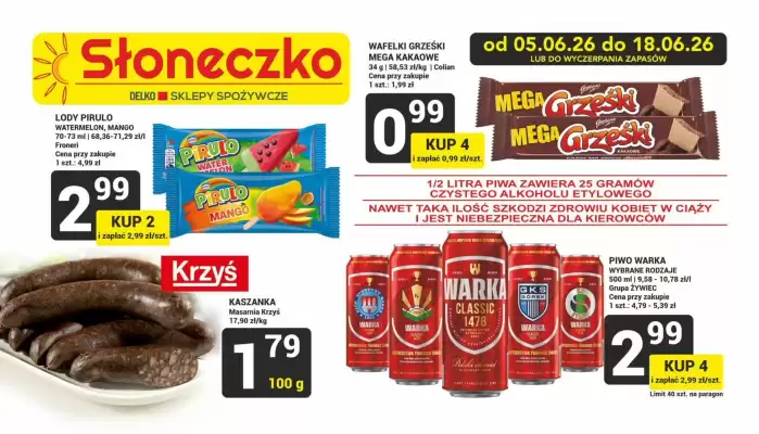 Słoneczko (ważność do 18-06)