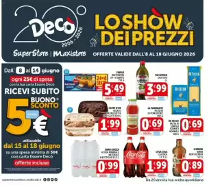 Volantino Deco Superstore Pagina 1
