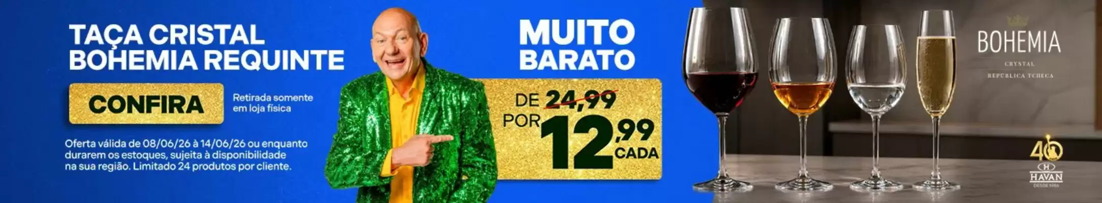 Lojas Havan (válido até 14-06)
