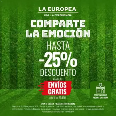 La Europea (válido hasta 14-06)