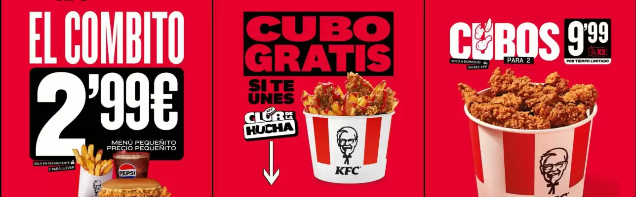 KFC (válido hasta el 16-06)
